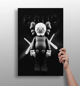 Kaws Aluminum Print.